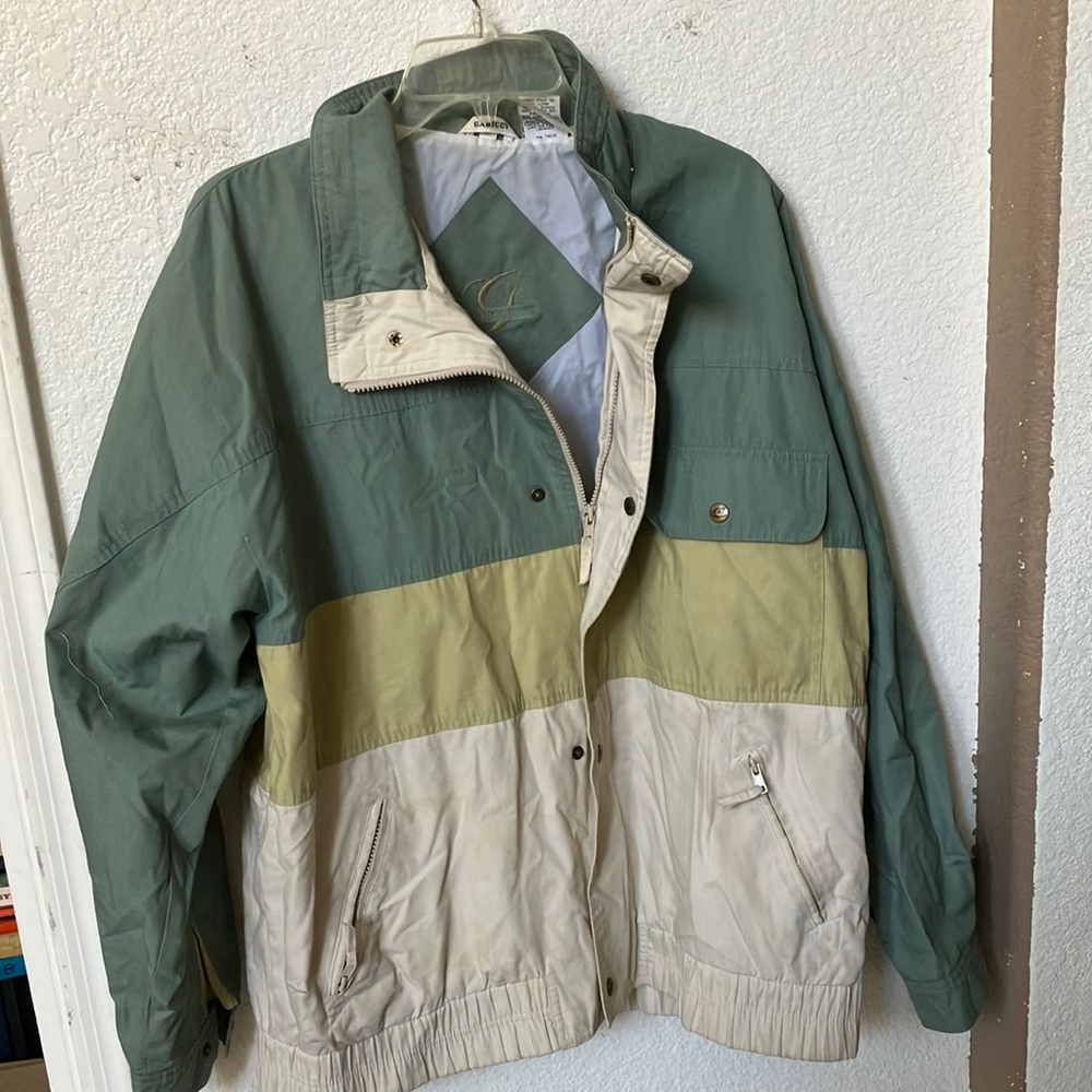 FINAL MARKDOWN Men’s gabicci spring jacket large